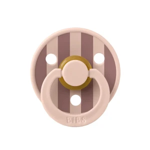 BIBS Studio Colour Block - Blush/Woodchuck - Size 1 (0-6m)