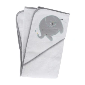 Deluxe Hooded Towel - Elephant - Lulla-Buy