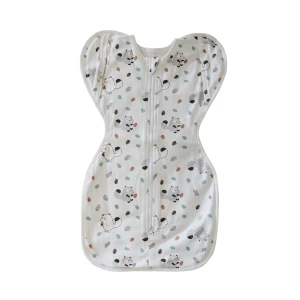 Snuggletime Cotton Knit Swaddling Sleep Pod - Squirrel