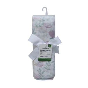 Bamboo Muslin Receiver - Pink Blossom