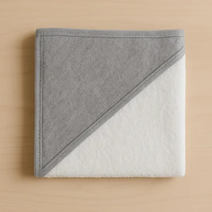 Hooded Towel - Grey