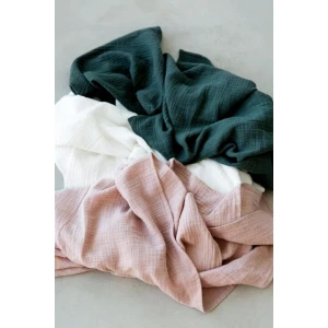 Muslin Swaddle Blanket - White - Lulla-Buy