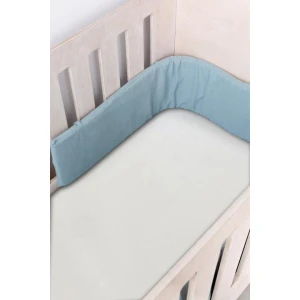 Duck Egg Muslin Cot Bumper - Lulla-Buy