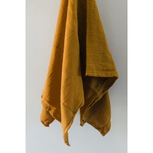 Muslin Swaddle Blanket - Butterscotch