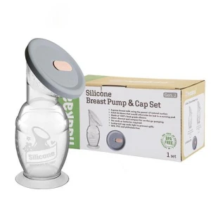 Haakaa Gen.2 Silicone Breast Pump with Suction Base& Cap Set ( 100ml)