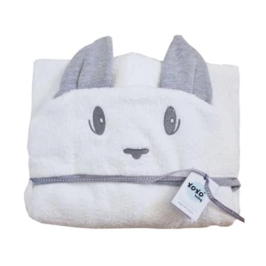 Bunny hooded towel - toddler - Lulla-Buy