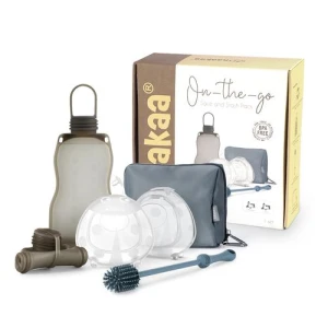 Haakaa On-the-go | Save and Stash Pack (Bluestone)