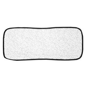 Speckles burp cloth