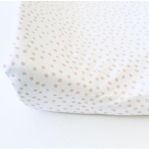 Blush Small Smudge Dot changing mat cover (Cover only) - Lulla-Buy