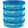 Angelcare Nappy Disposal Round Refill Cartridge - 4 pack