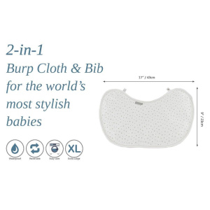 2-in-1 Burp Cloth & Bib - Lulla-Buy