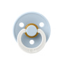 BIBS Pacifier Night Glo Baby Blue - Size 3 (18m+)