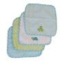 Snuggletime Deluxe Terry Washcloths - 4 Pack - Green