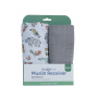 Bamboo Muslin Receiver 2PK - African Animals
