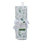 Bamboo Muslin Receiver - Green Leaf