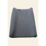 Blue Grey Muslin Changing Mat Cover  (Cover only)