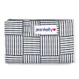 Jeankelly Changing Mat Stripey - Black and White