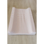Pink Gingham Washed Cotton Changing Mat Cover  (Cover only)