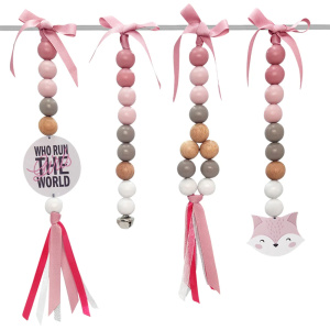 Wooden Dingle Dangle Set - Forest Fox