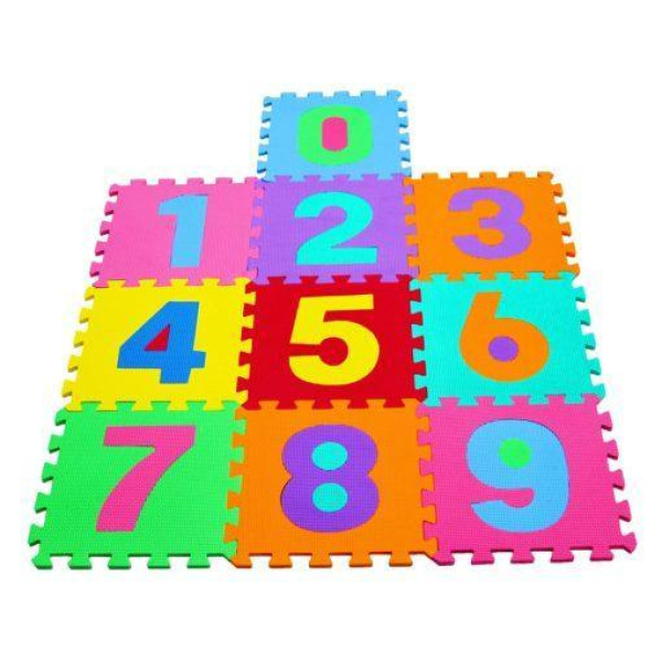Puzzle Foam Number Eva Play Mat - 10 piece - Lulla-Buy