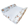 Ruby Melon Change Mat Cover - Woodland