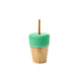 Bamboobino Toddlers Cup with lid and straw - Mint