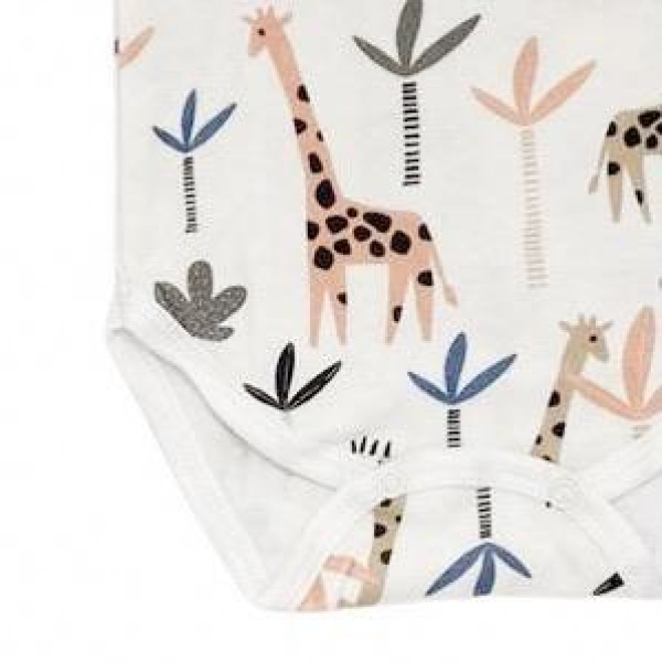 Classic onesie - long sleeve - Giraffes - Lulla-Buy