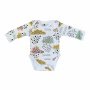 Classic onesie - long sleeve - Rain falls in Africa - 6-12 months
