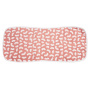 Pink wiggle burp cloth