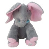 Plush Peek-a-Boo Singing Elephant - Pink - Lulla-Buy