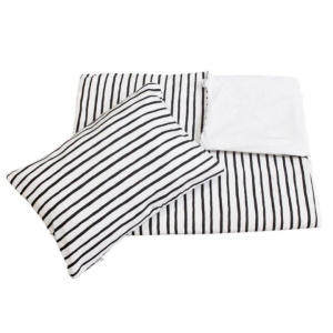 Black stripe duvet set - Lulla-Buy