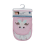Snuggletime Burp Cloths 2pk - Pink Flower